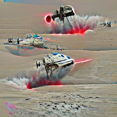 Brilliant Star Radiates in Space