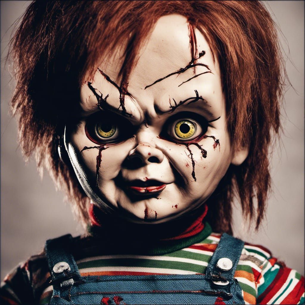 Chucky Doll: A Spine-Chilling Horror Image