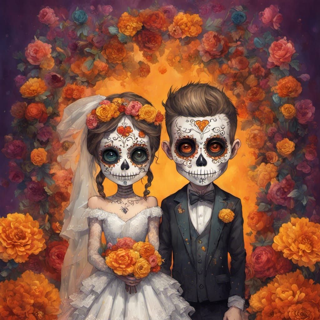Día de los Muertos Wedding