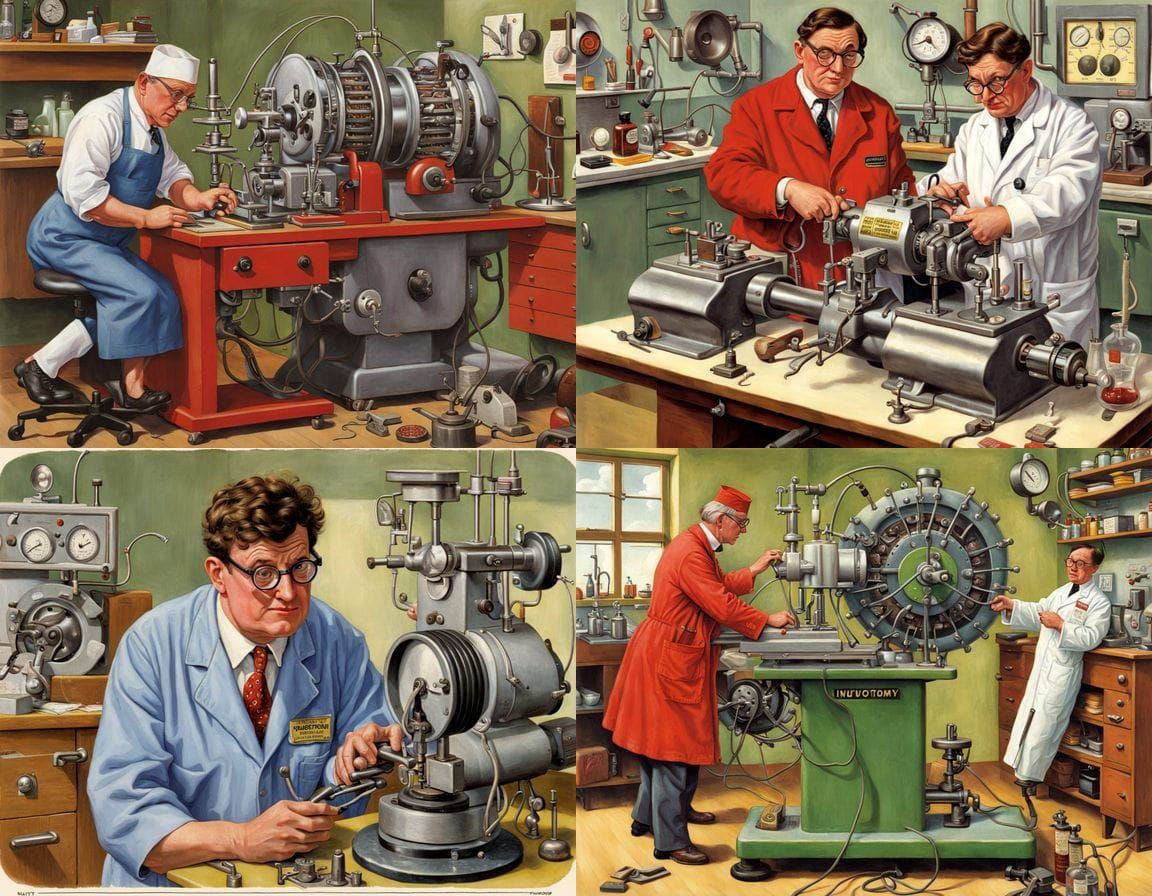 Quirky Professor Invents Bizarre Medical Marvel