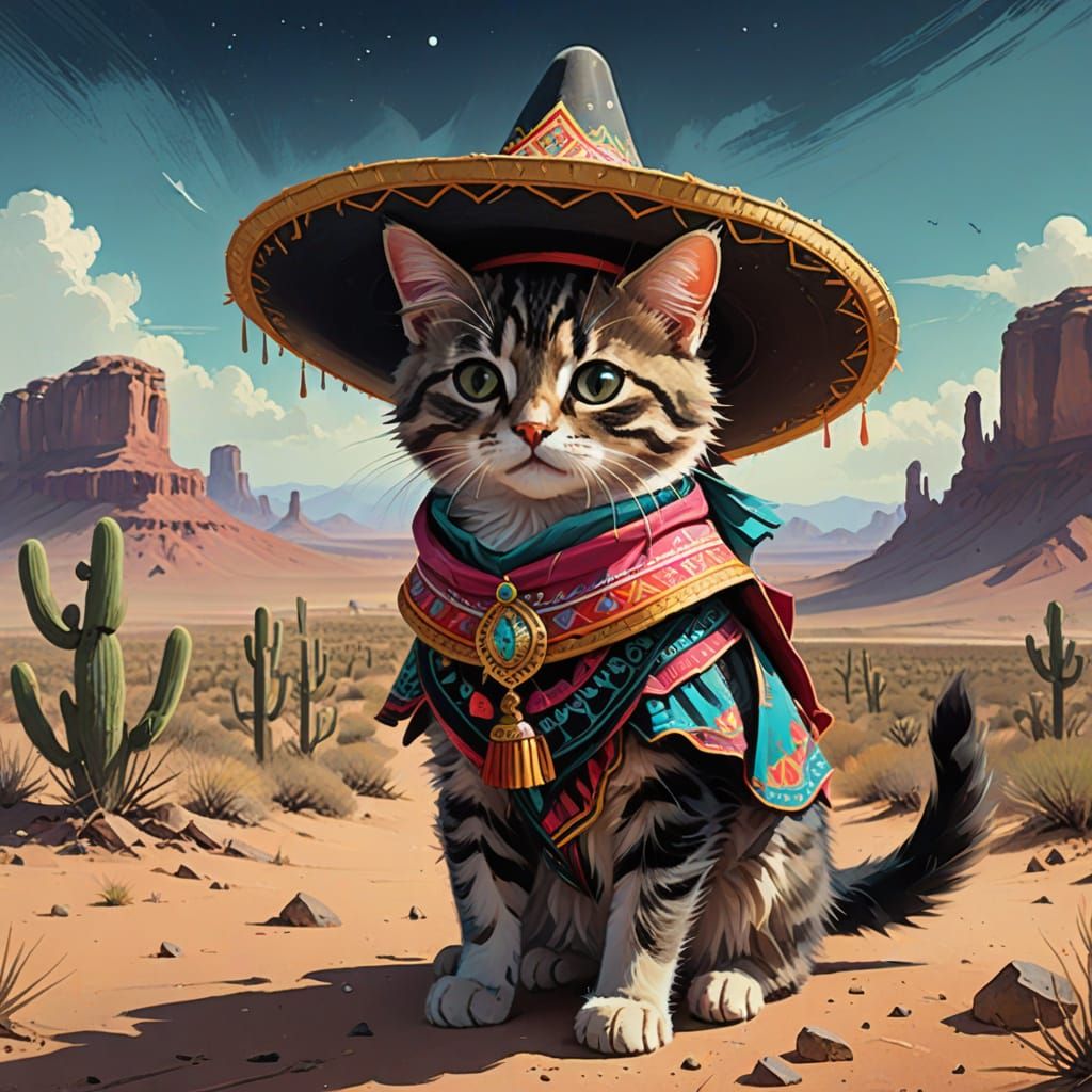 Sombrero Cat