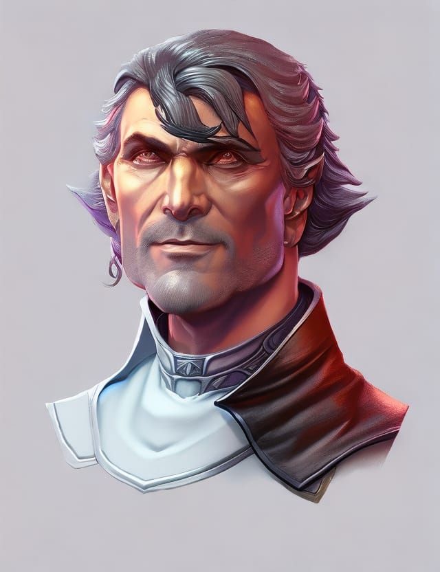 Irenicus Portrait: Detailed Fantasy Art