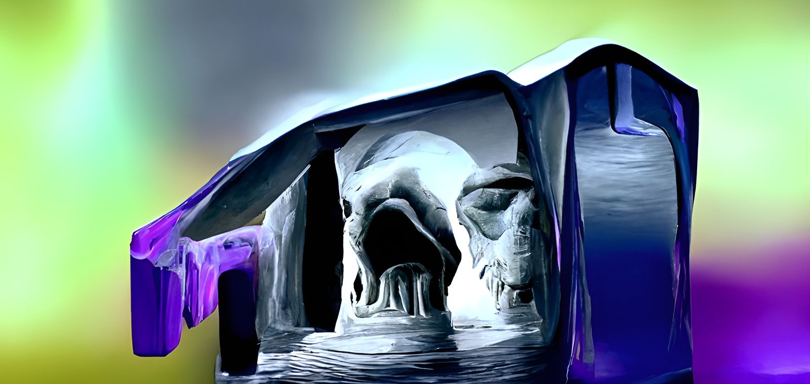 Chaotic 3D Printer Malfunction in Necropolis