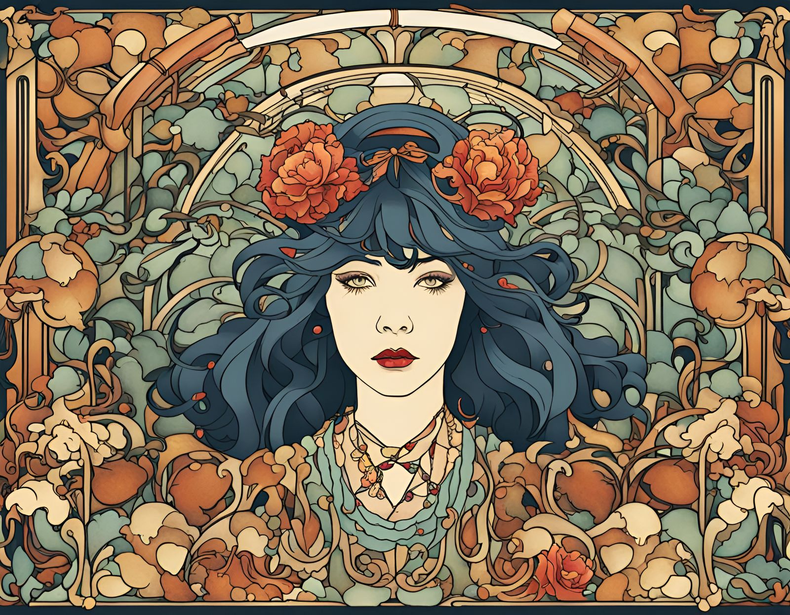 Hot Mess à l'art Nouveau III