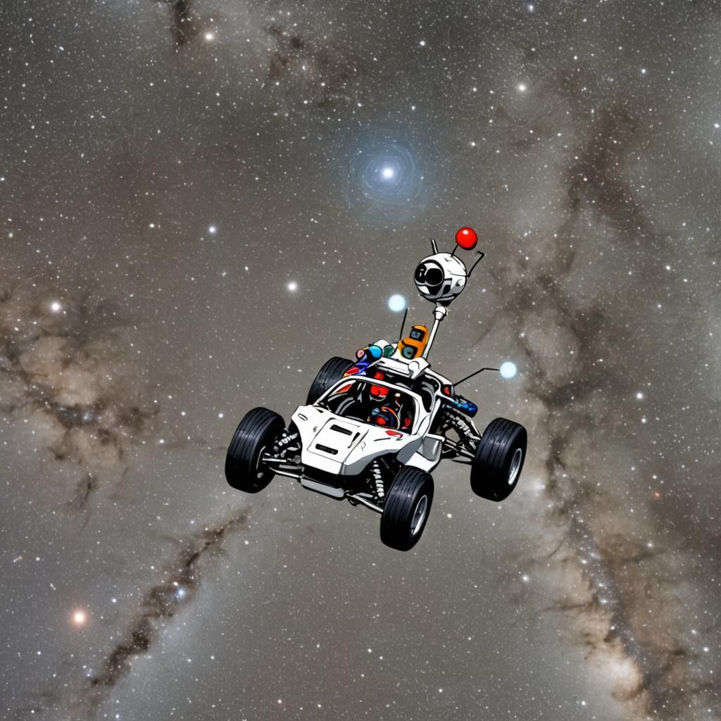 Speed Buggy Takes to Space