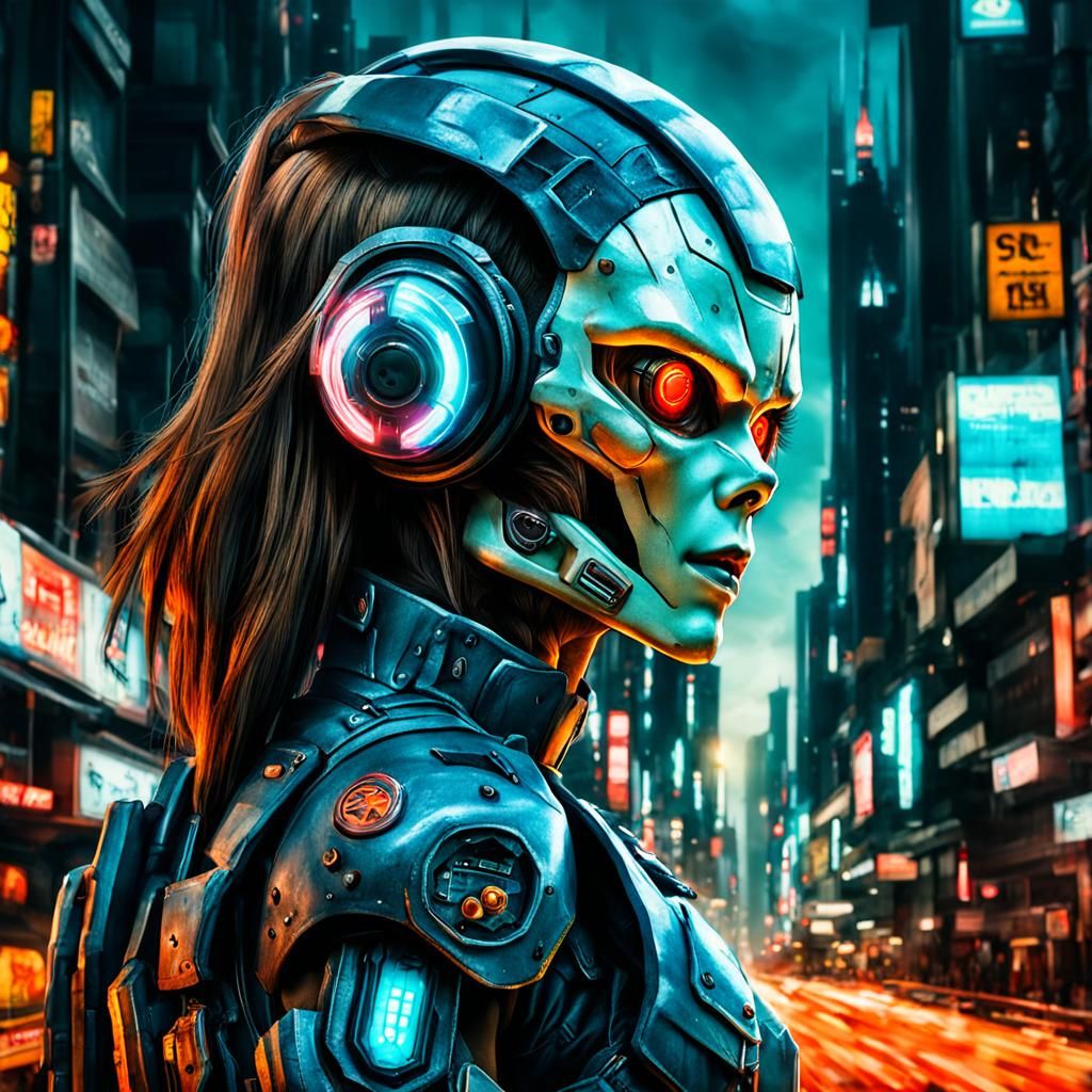 Futuristic Sci-Fi Scene