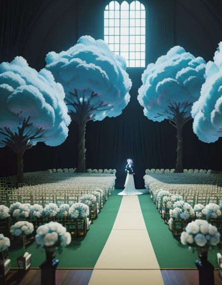 Whimsical Bees in Enchanted Miniature Wedding, Inspired by S...