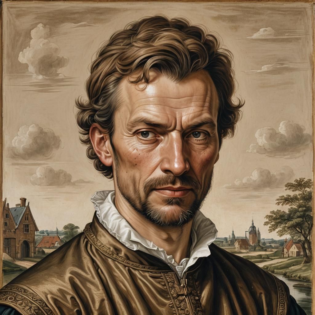 Dutch Golden Age Portrait of Wouter Claesz Aleman