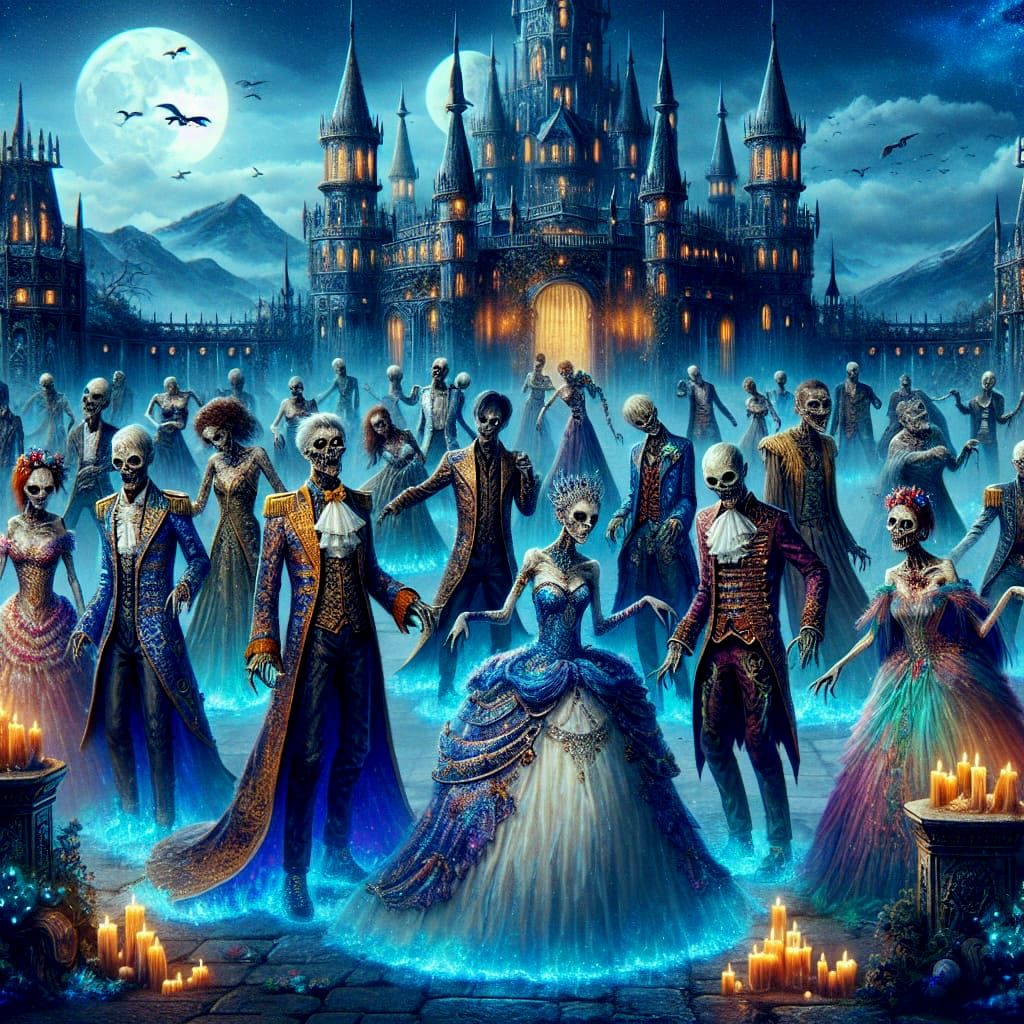 Zombie Prom Night in a Mystical Castle