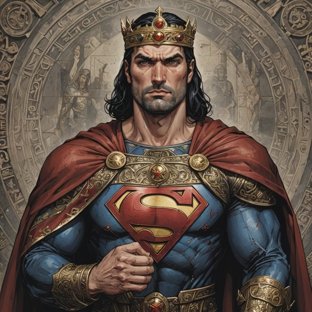 Dark age king superman, byzantine