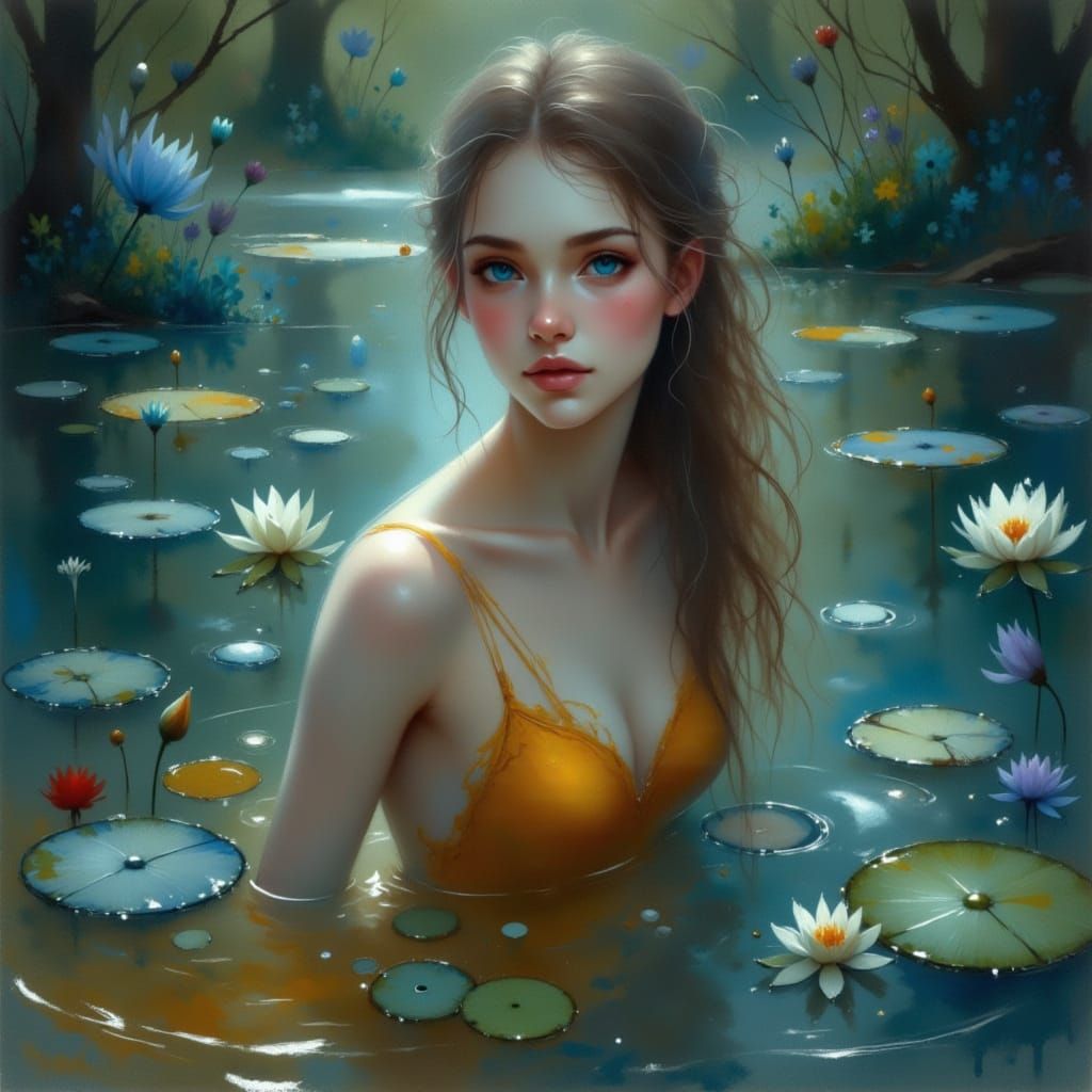 Mystical Beauty: Juliana's Dreamlike Emergence in the Enchan...