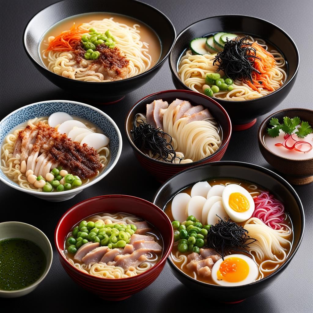 Exquisite Ramen Bowl: A Culinary Masterpiece