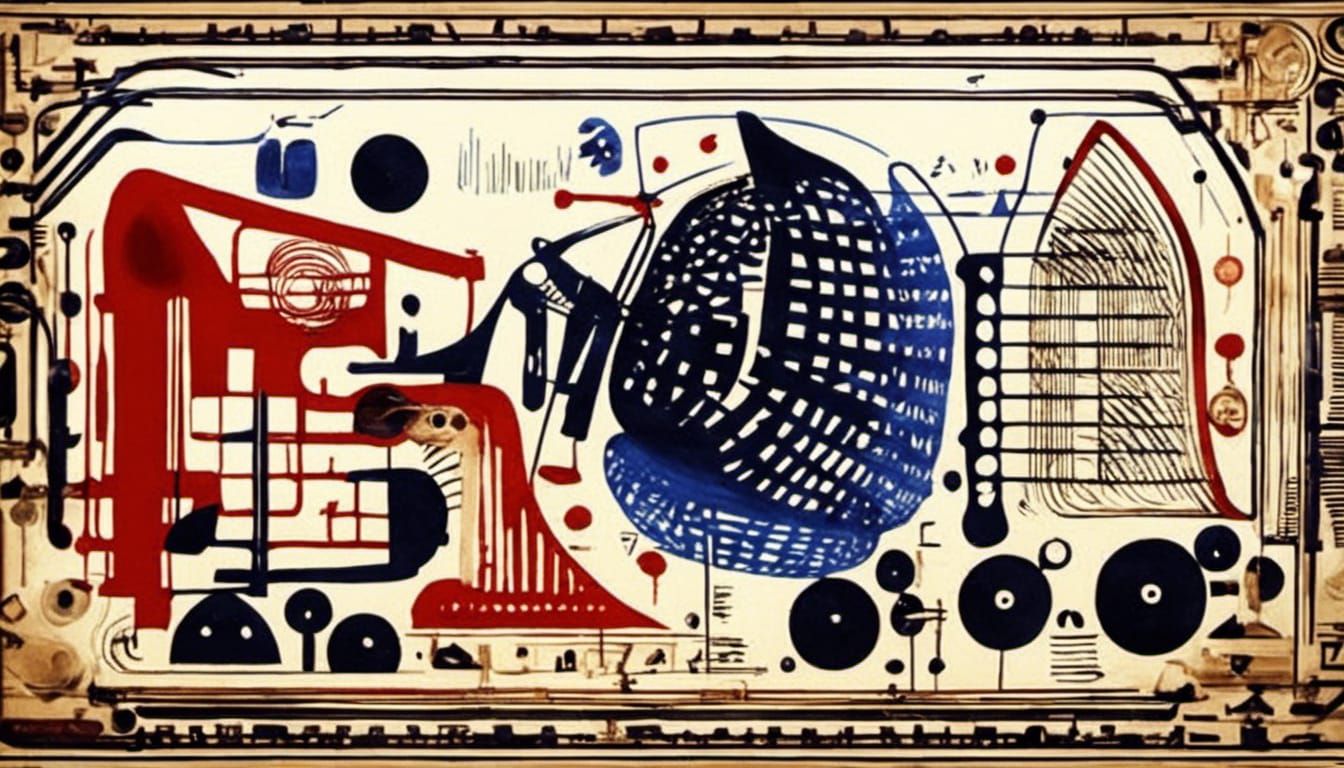 Complex Graphic Music Notation in Kandinsky Style