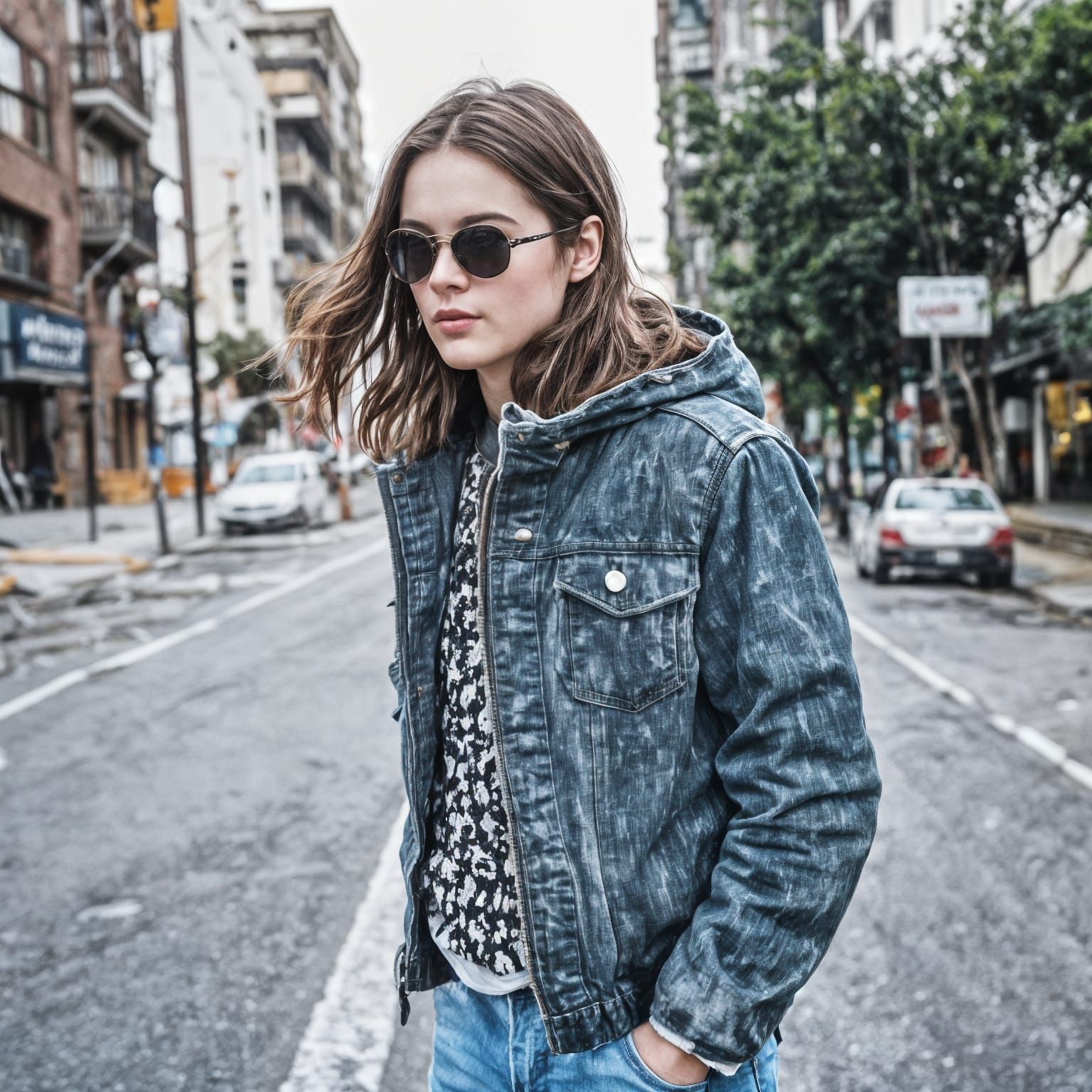 Stylish Abstract AI Image