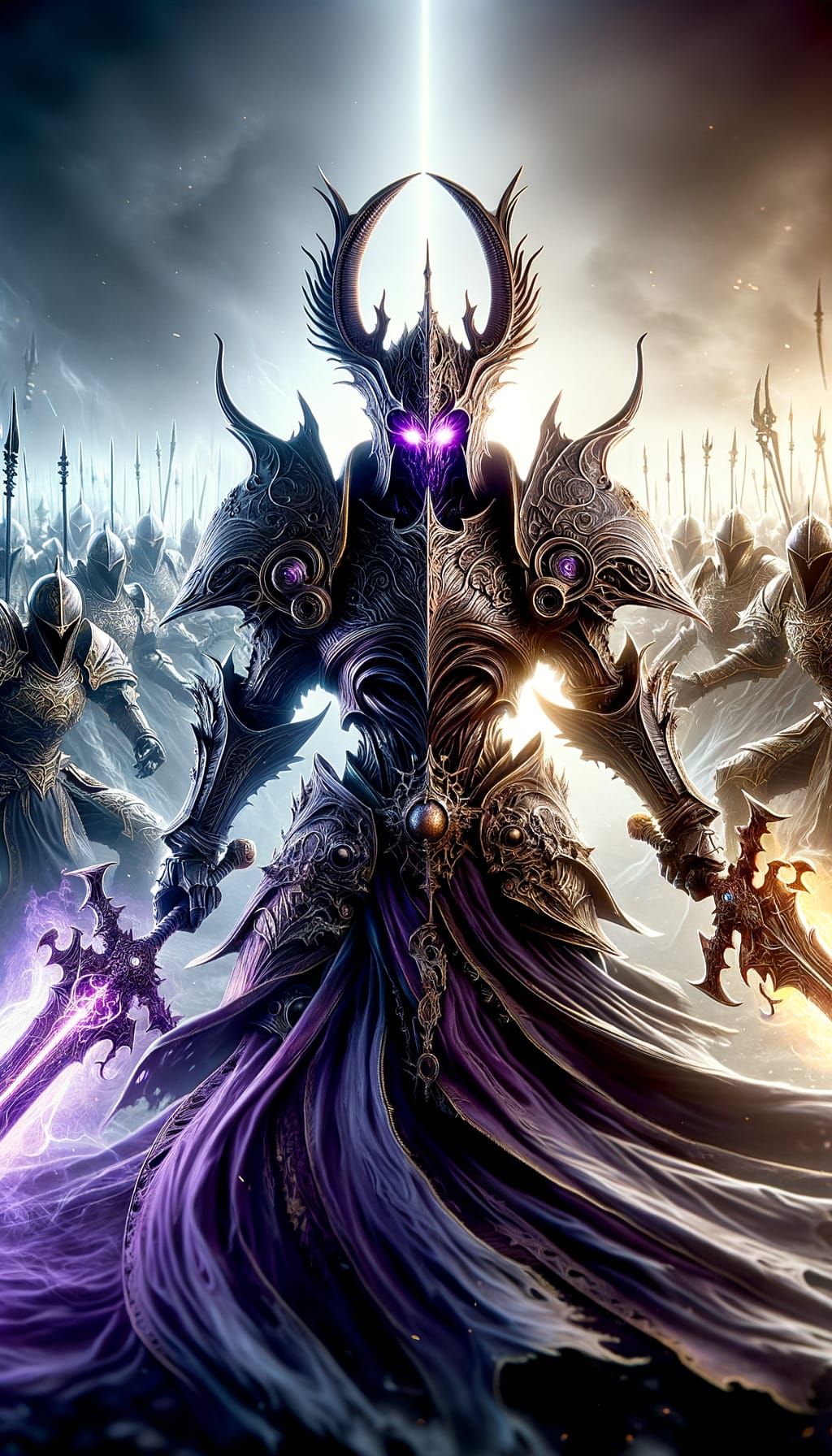 Epic Duel: Gothic Knight vs Radiant Knight