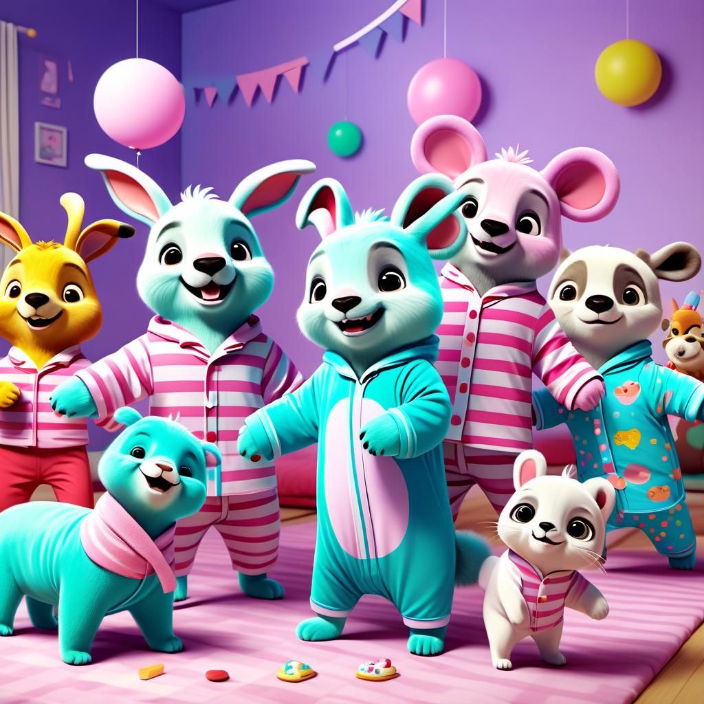 Fun Pajama Party