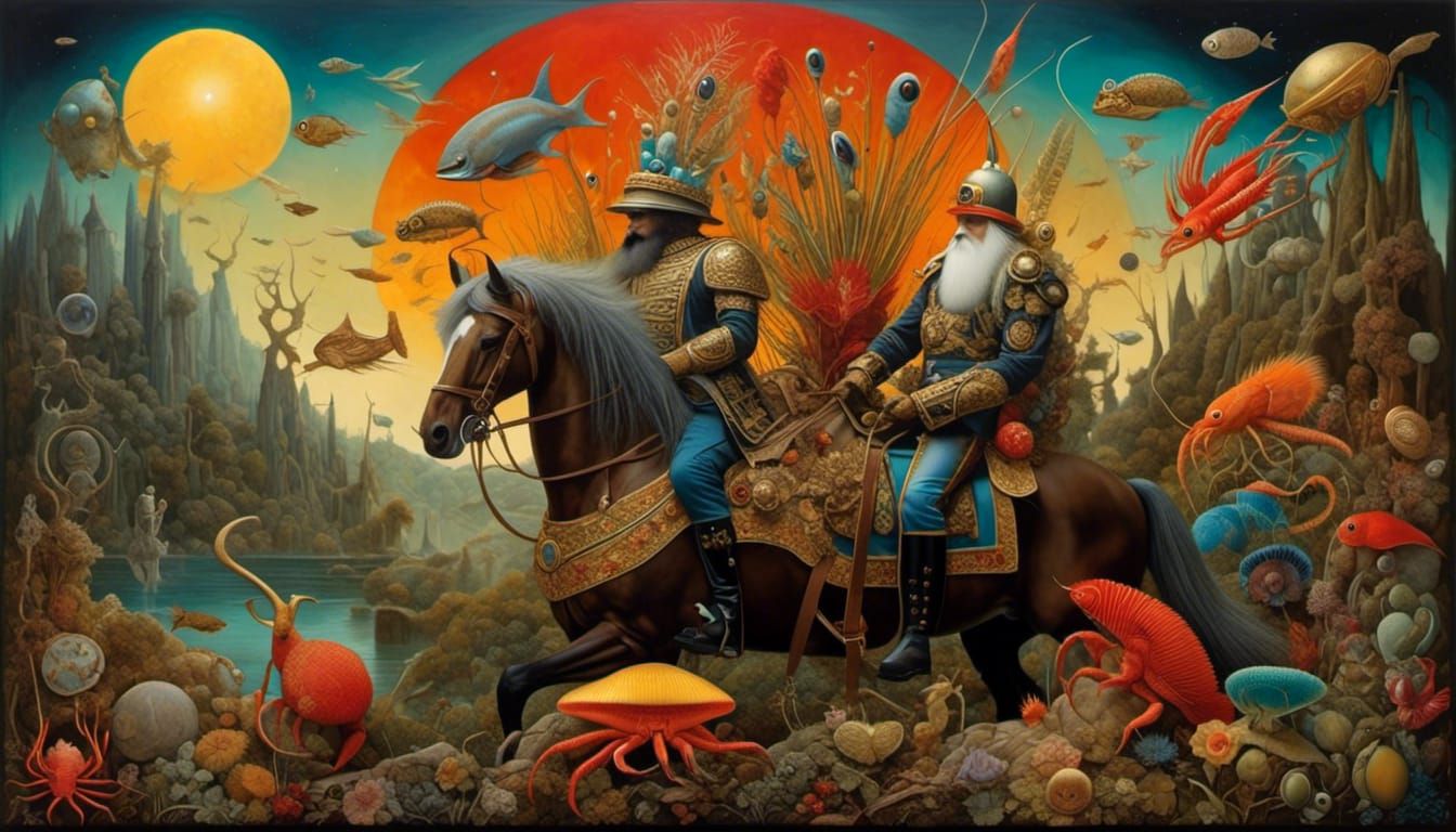 GENERAL PECKERHEAD IN PURGATORY - TRYING TO FIND HIS WAY HOME