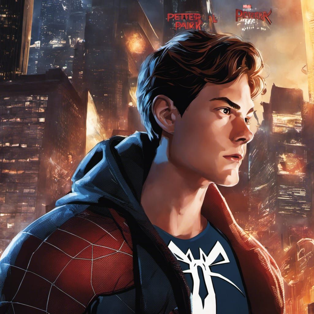 Peter Parker Digital Artwork