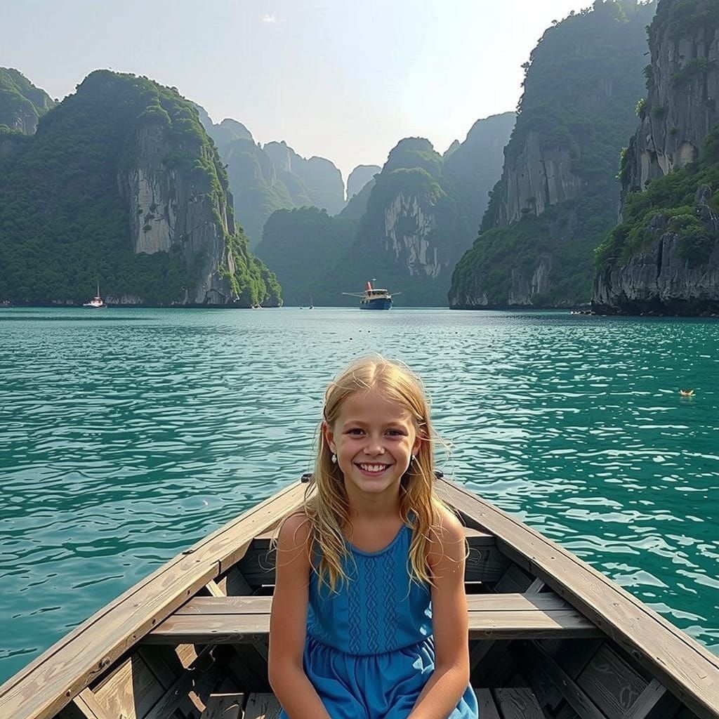 Visiting Halong Bay in Vietnam