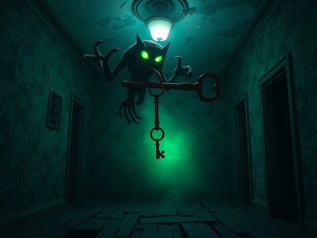 Spectral Entity Levitates Key in Abandoned Asylum, Illuminat...