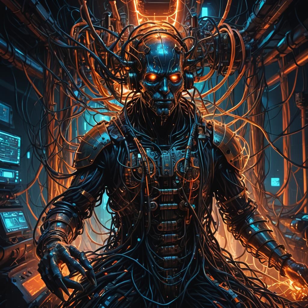 Antichrist Ensnared in Overwhelming Electronic Machine