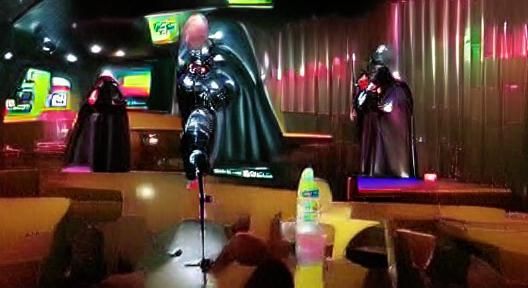 Darth Vader Sings Karaoke