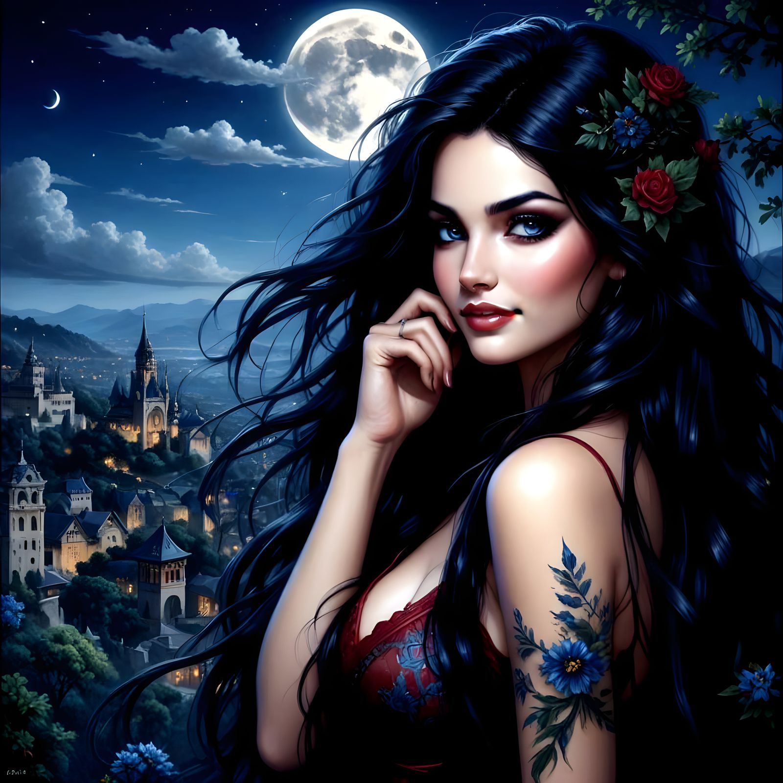 The City is at her Back