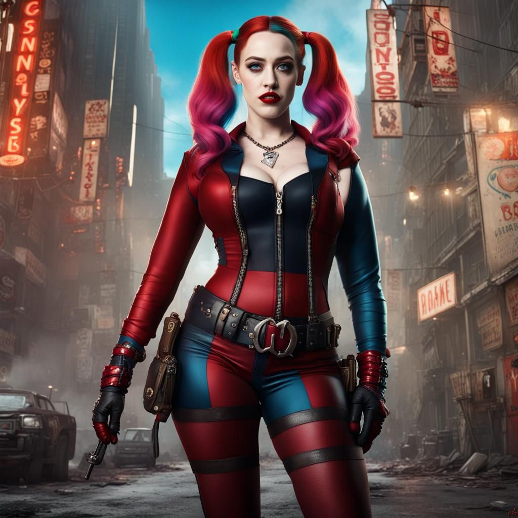 Kat Dennings as Harley Quinn