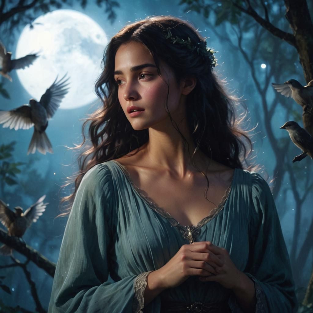 Melian "the Maia" was an Ainu of the race of the Maiar of Yavanna, wife of King Elu Thingol, Queen of Doriath, and mothe...