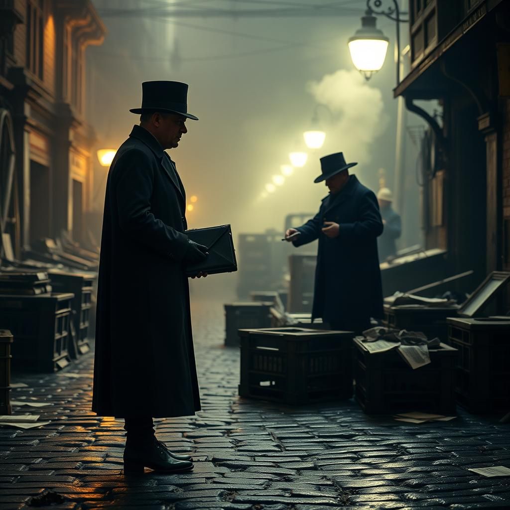 Victorian Time Traveler's Harbour Exchange: Documentary Phot...