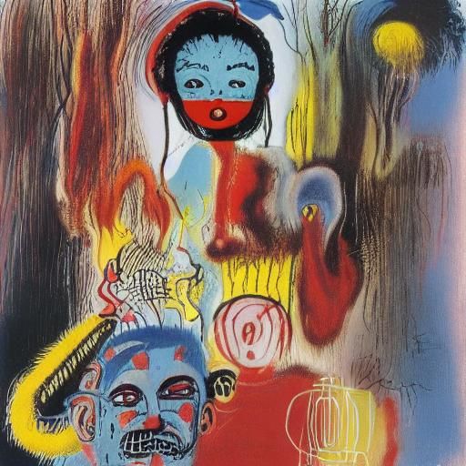 Dorothy Gale Portrait in Surrealist Style