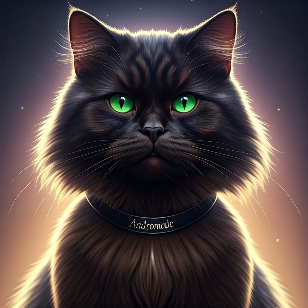 Andromeda the black cat (Yes, I've made another wattpad stor...