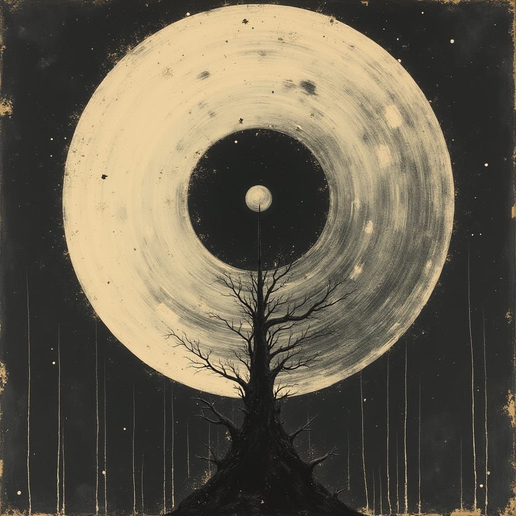 Grimdark Artwork in Muted Earth Tones