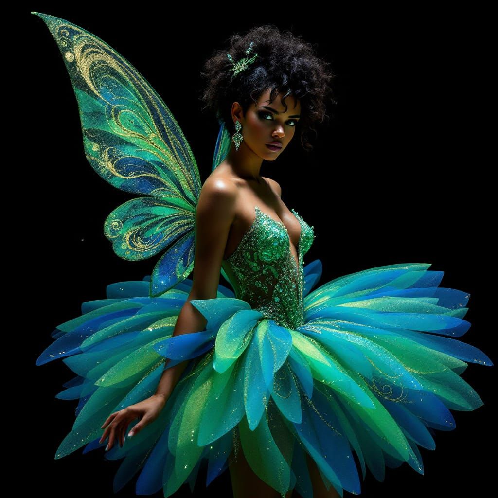 Halle Berry as Tinkerbell.