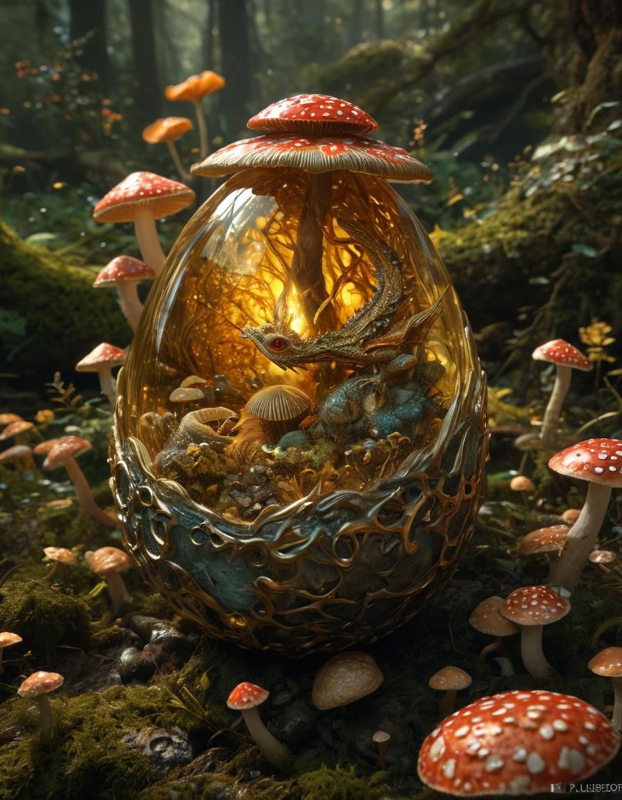 A world inside an egg