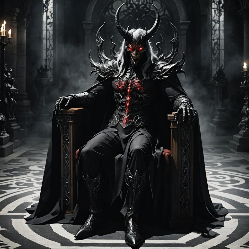 Eerie Depiction of a Super Devil in True Form