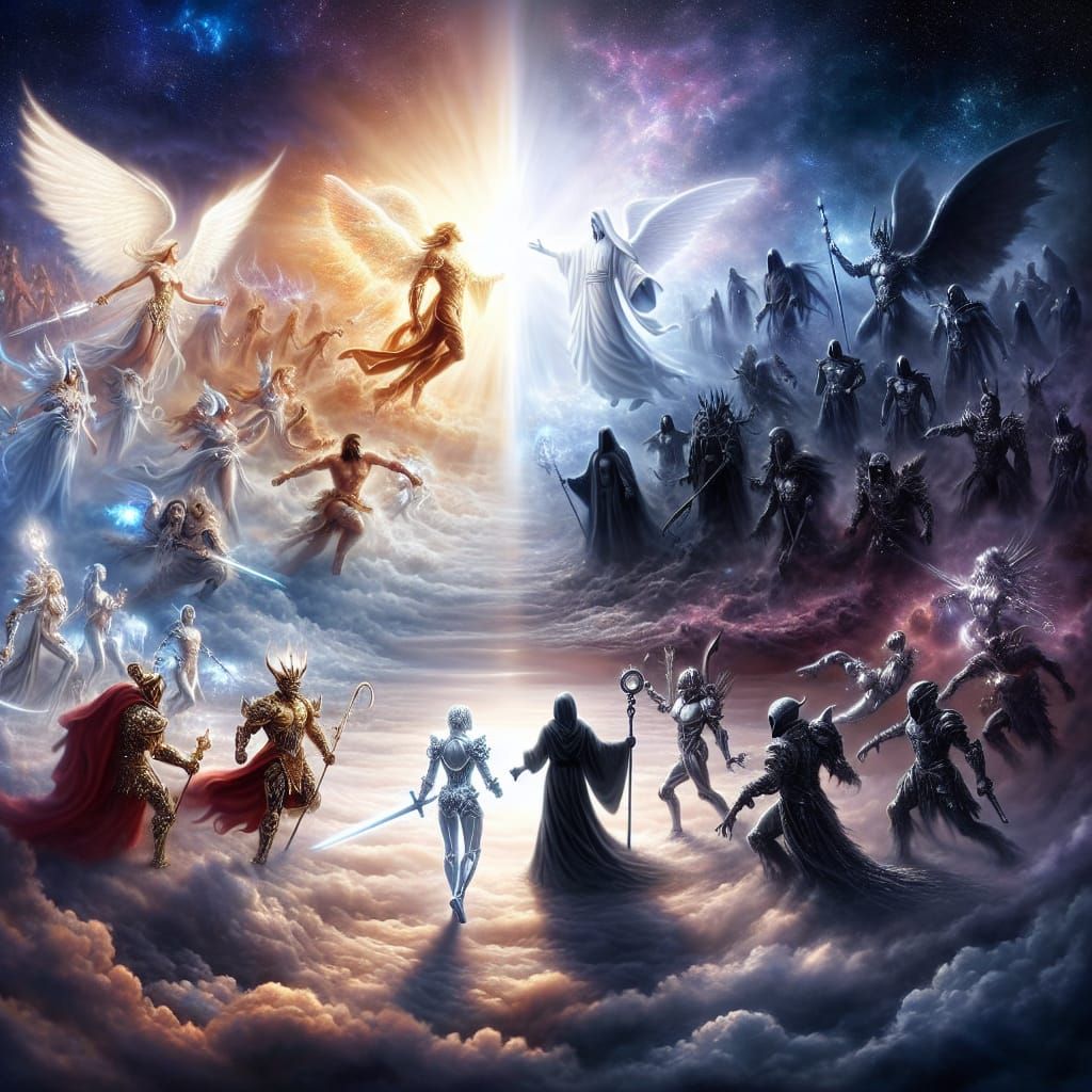 Celestial Battle: Light Versus Darkness Endgame