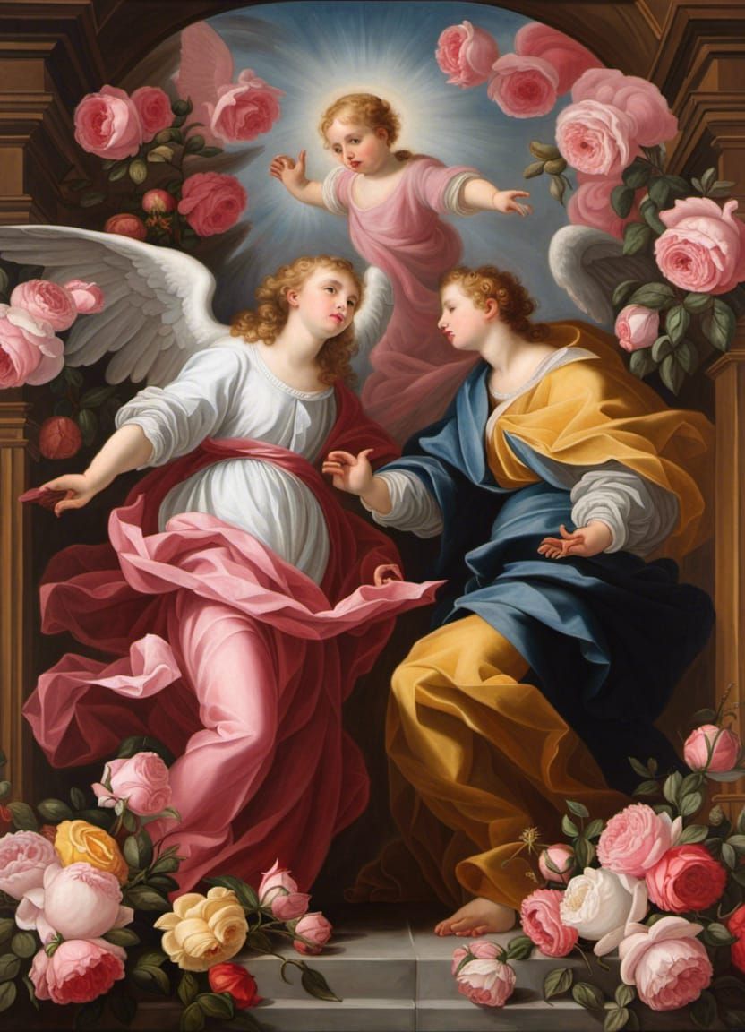 Angel Gabriel visitation to Mary