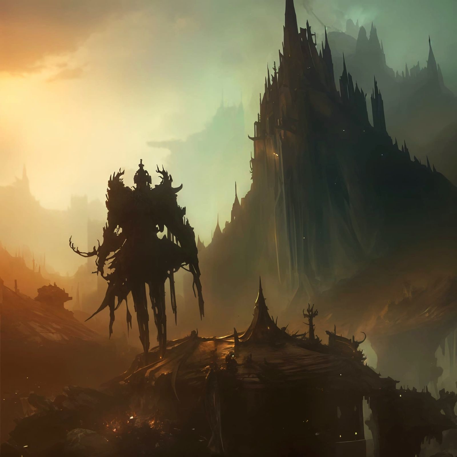 Dark Fantasy Concept Art in Unreal Engine