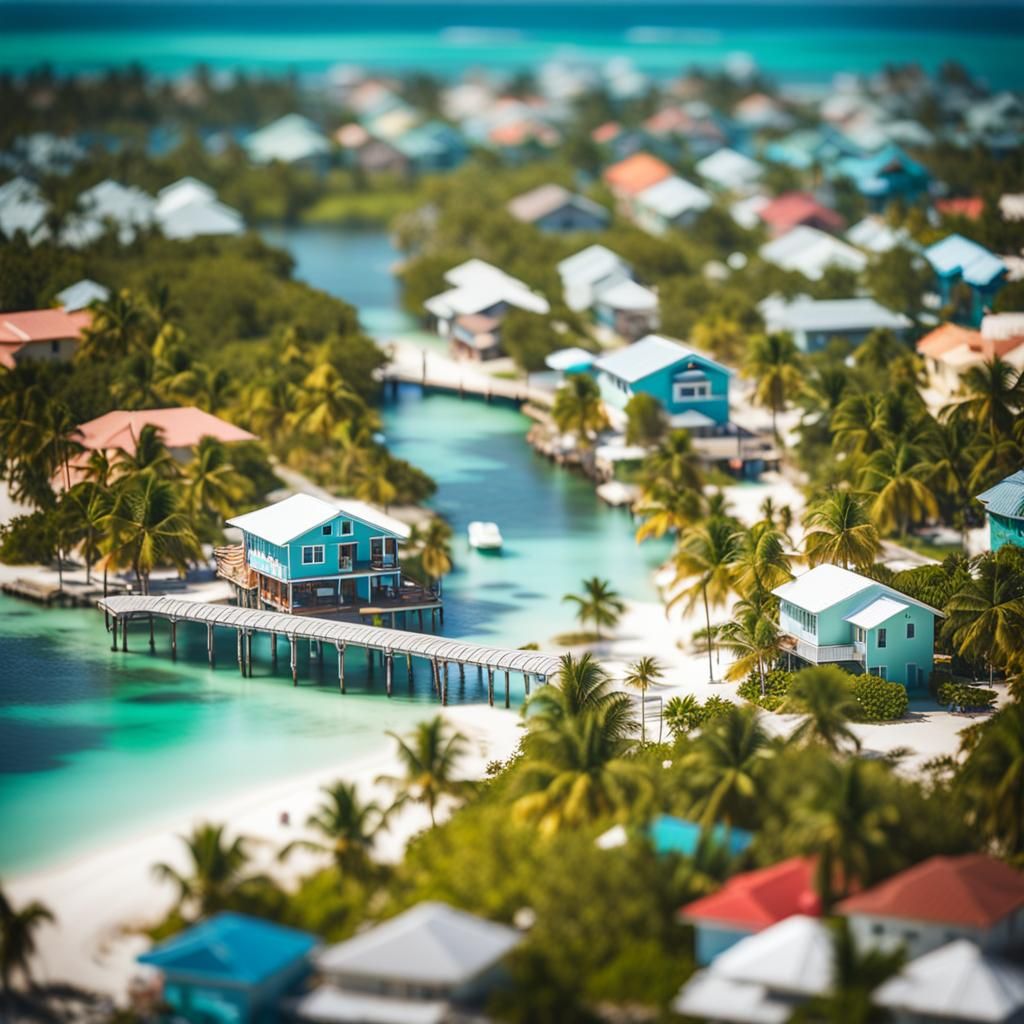 Belizean Island Paradise in Soft Focus