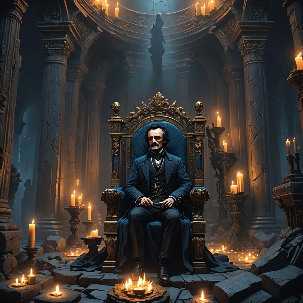 Edgar Allan Poe in Eerie Limbo