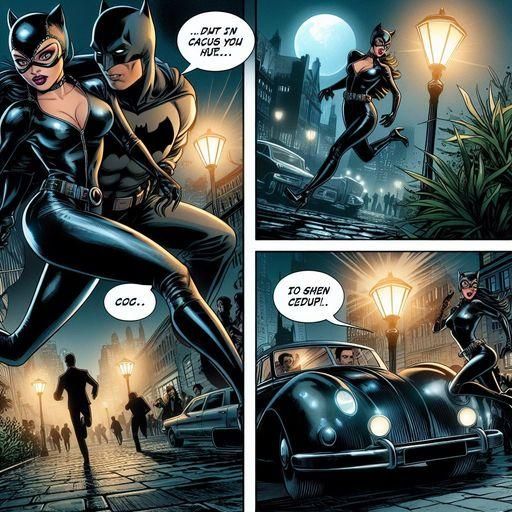 Batman and Catwoman