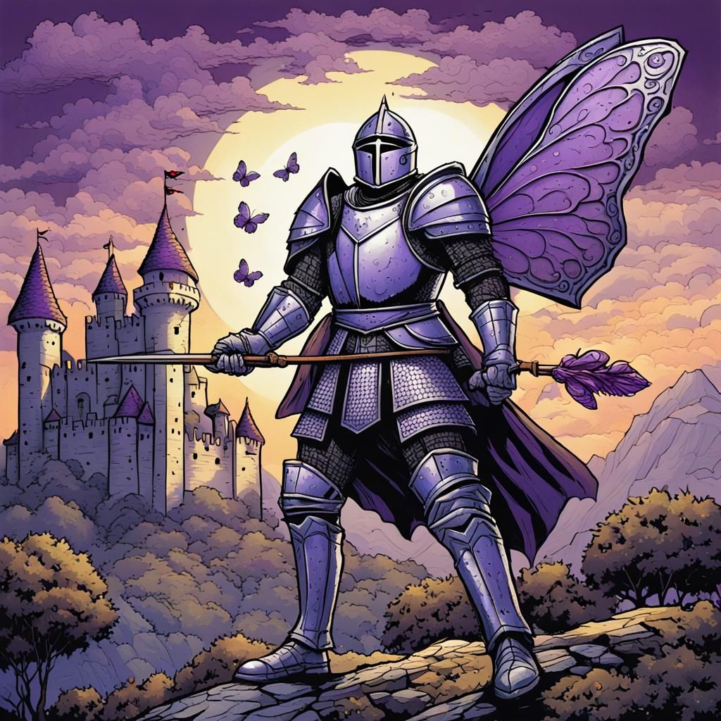 purple knight
