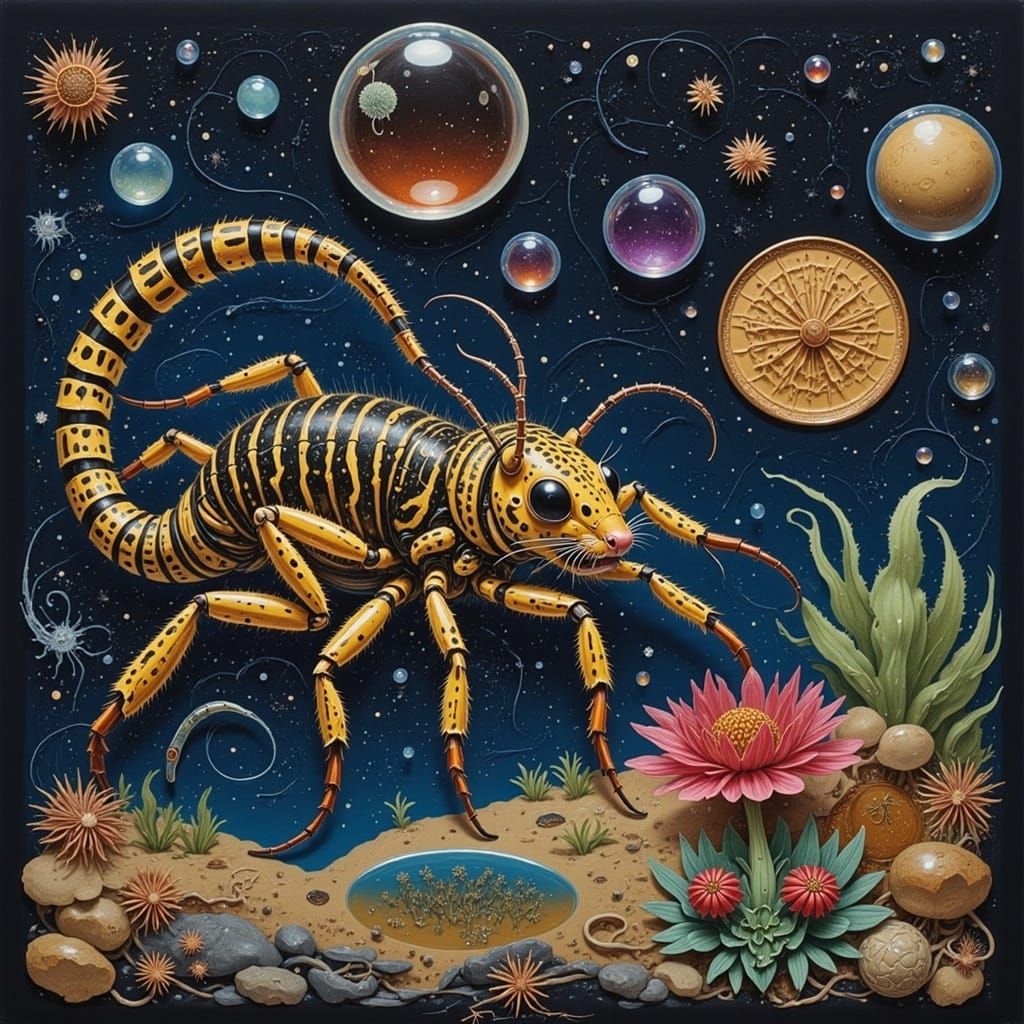 Surreal Space Bubbles Reflecting Cosmic Light