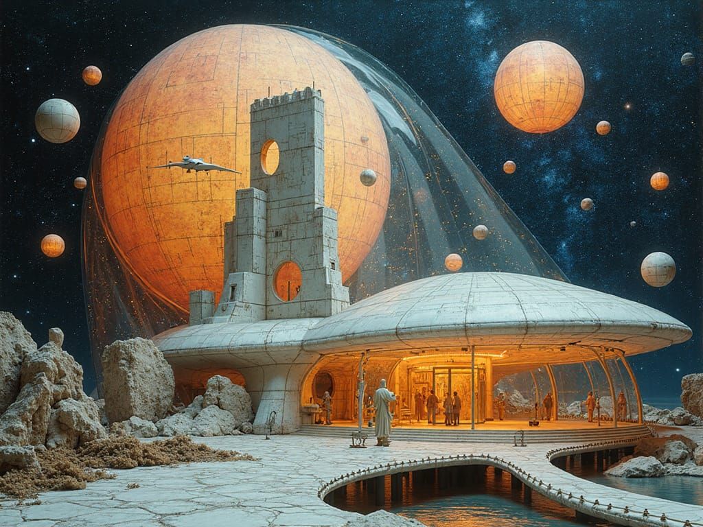 Diatomaceous Modernism Inflatable Ceramic Earthly Whirlingto...