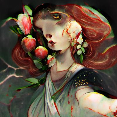 Persephone: Queen of the Underworld Portrait