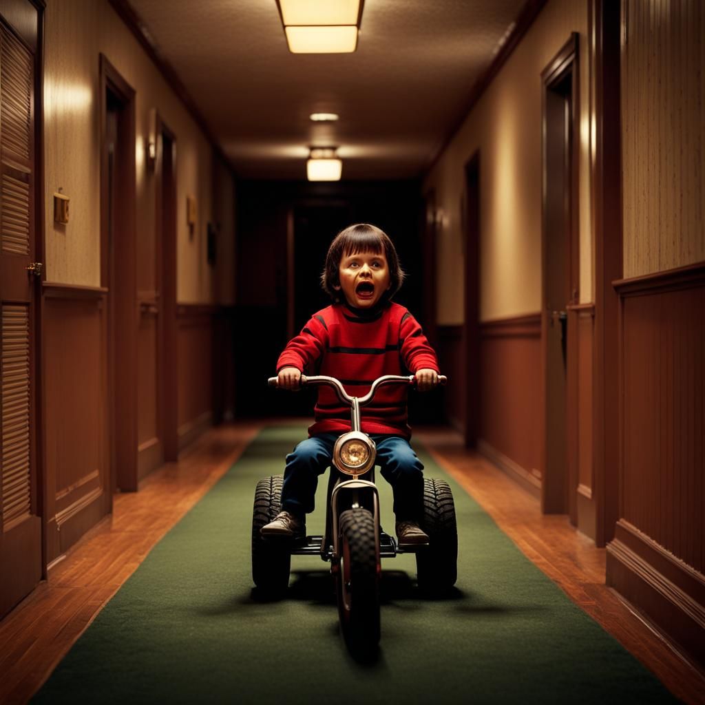 Horrorcore Danny on Power Wheels Bike