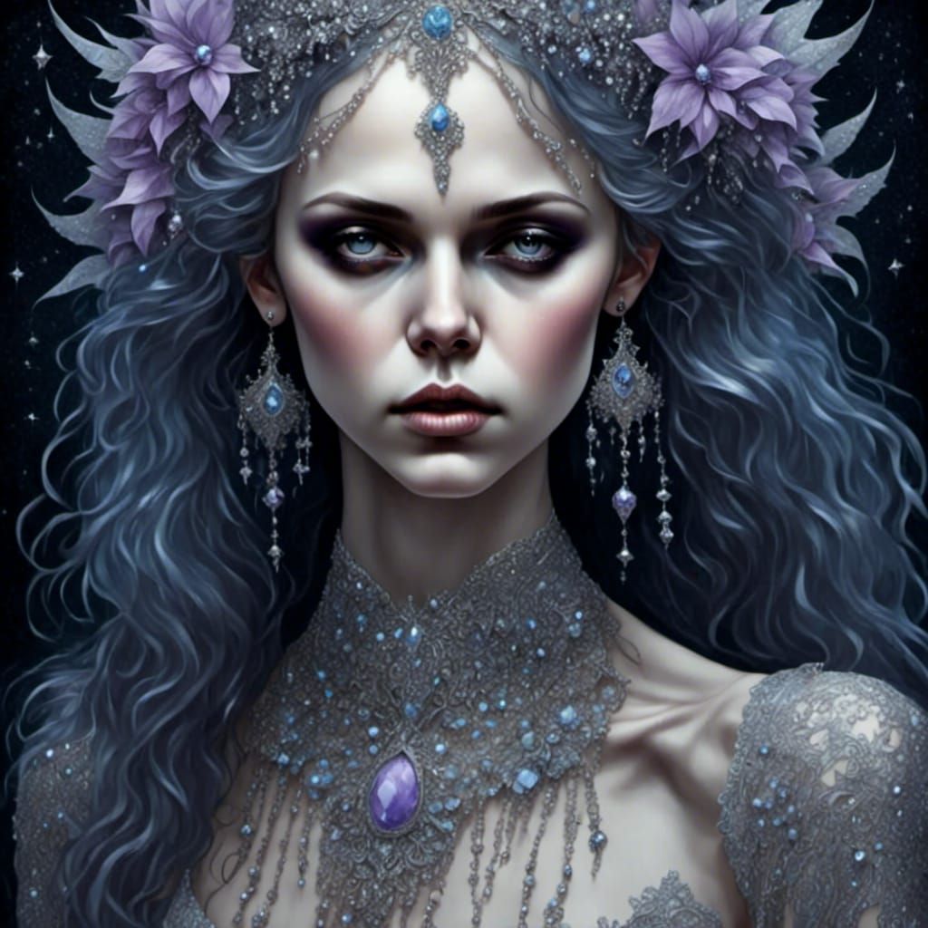 Midnight Beach Stroll Under Cosmic Stars