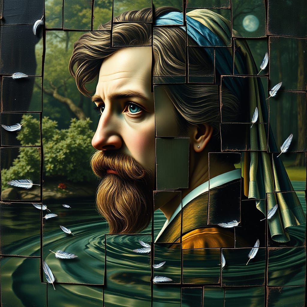 Techno-Surreal Dreamscapes: AI-Generated Artistic Expression