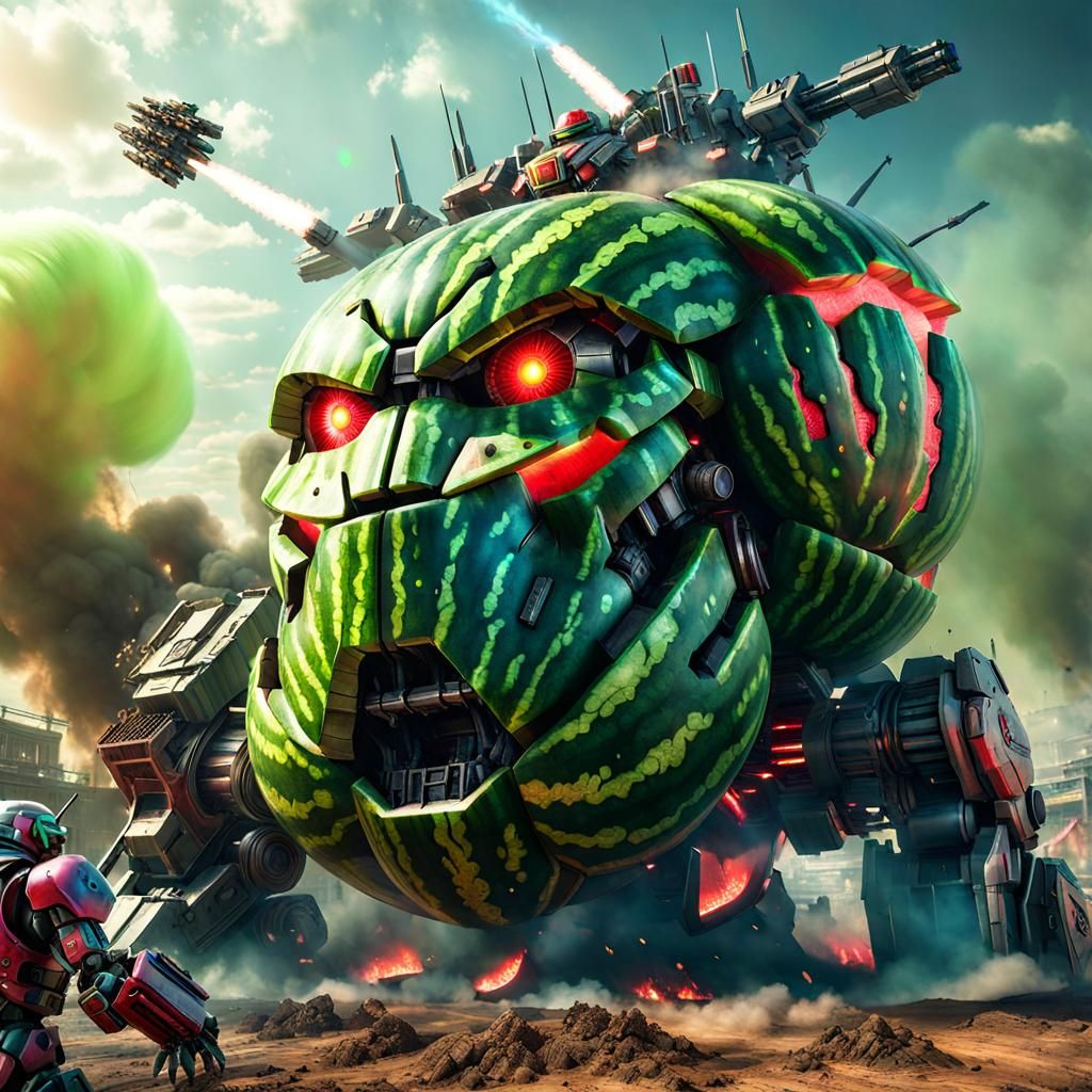 Melon Mech 2348 AD #2